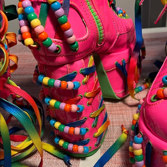 Club Exx Kandi Rave Boots - Picture 3 of 4